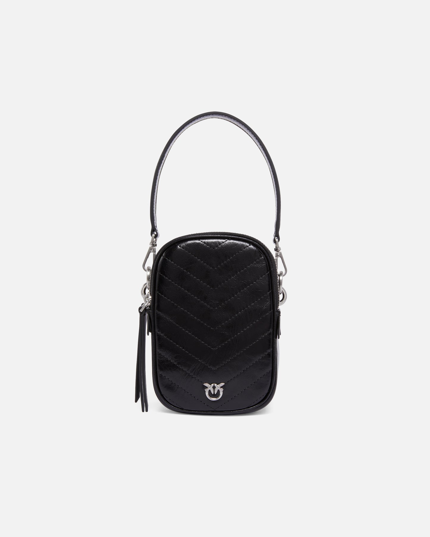 Petit sac à main en cuir à chevron acte2