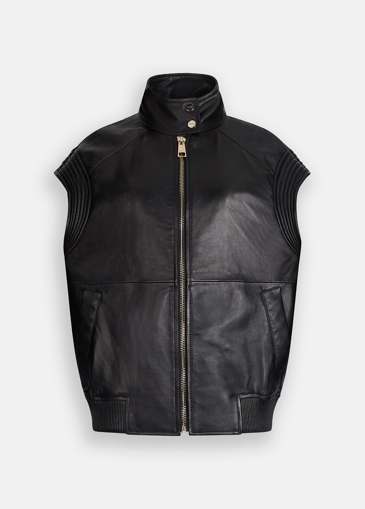 Veste sans manches cuir LIU JO