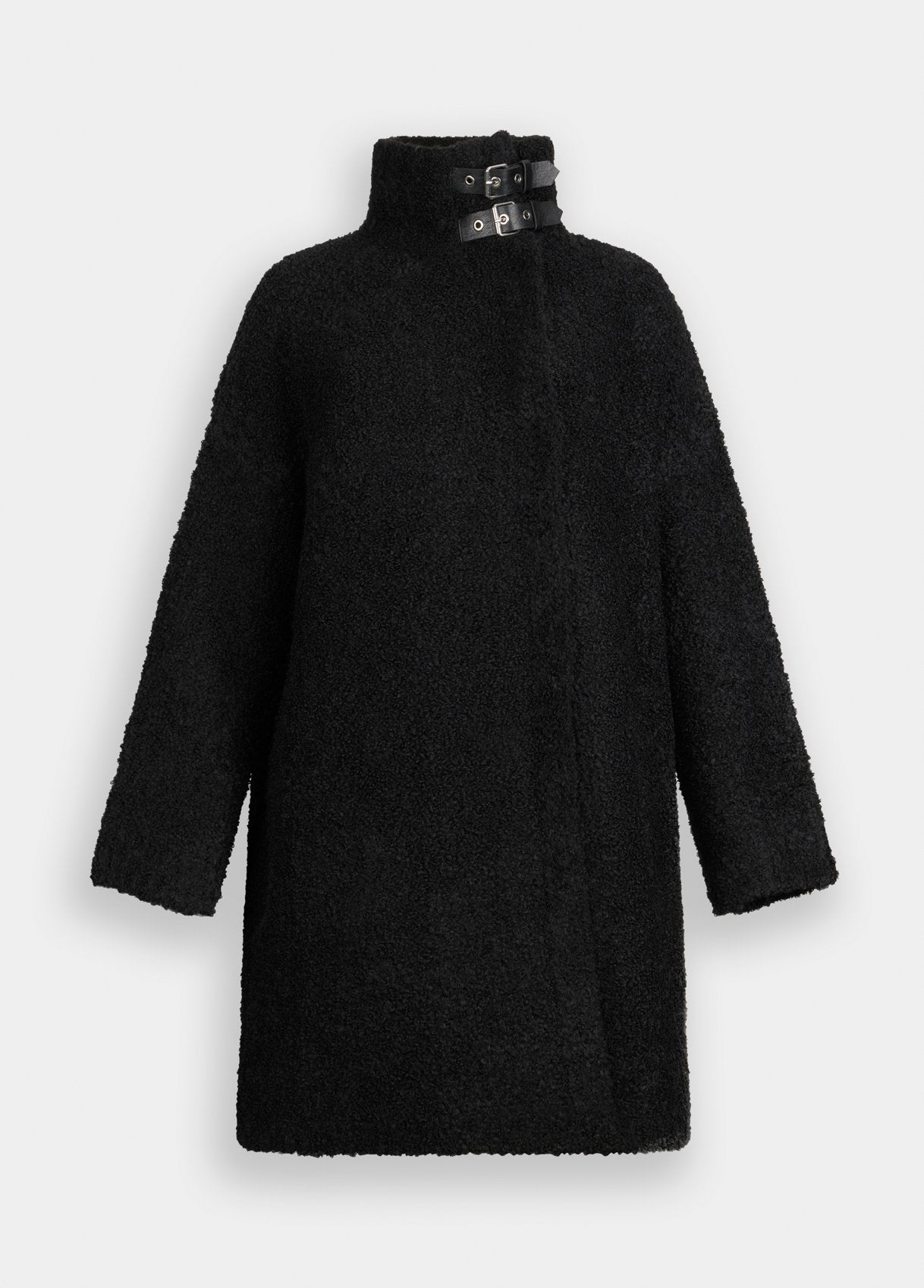 Manteau en maille bouclette acte2