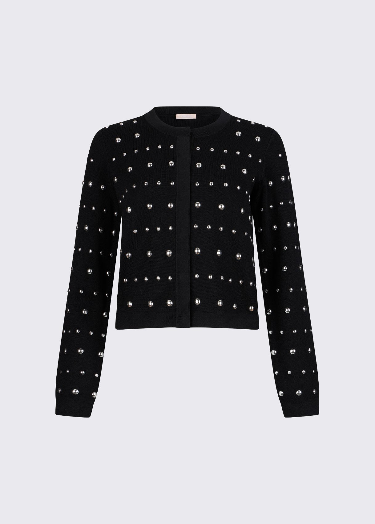 Veste en maille WA6090 avec clous LIU JO
