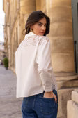 Chemise Araminta en coton brodé ACTE2