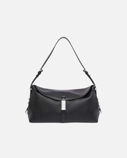 Sac porté épaule caddie bar baguette en cuir