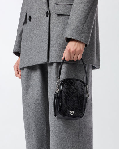 Petit sac à main en cuir à chevron  acte2