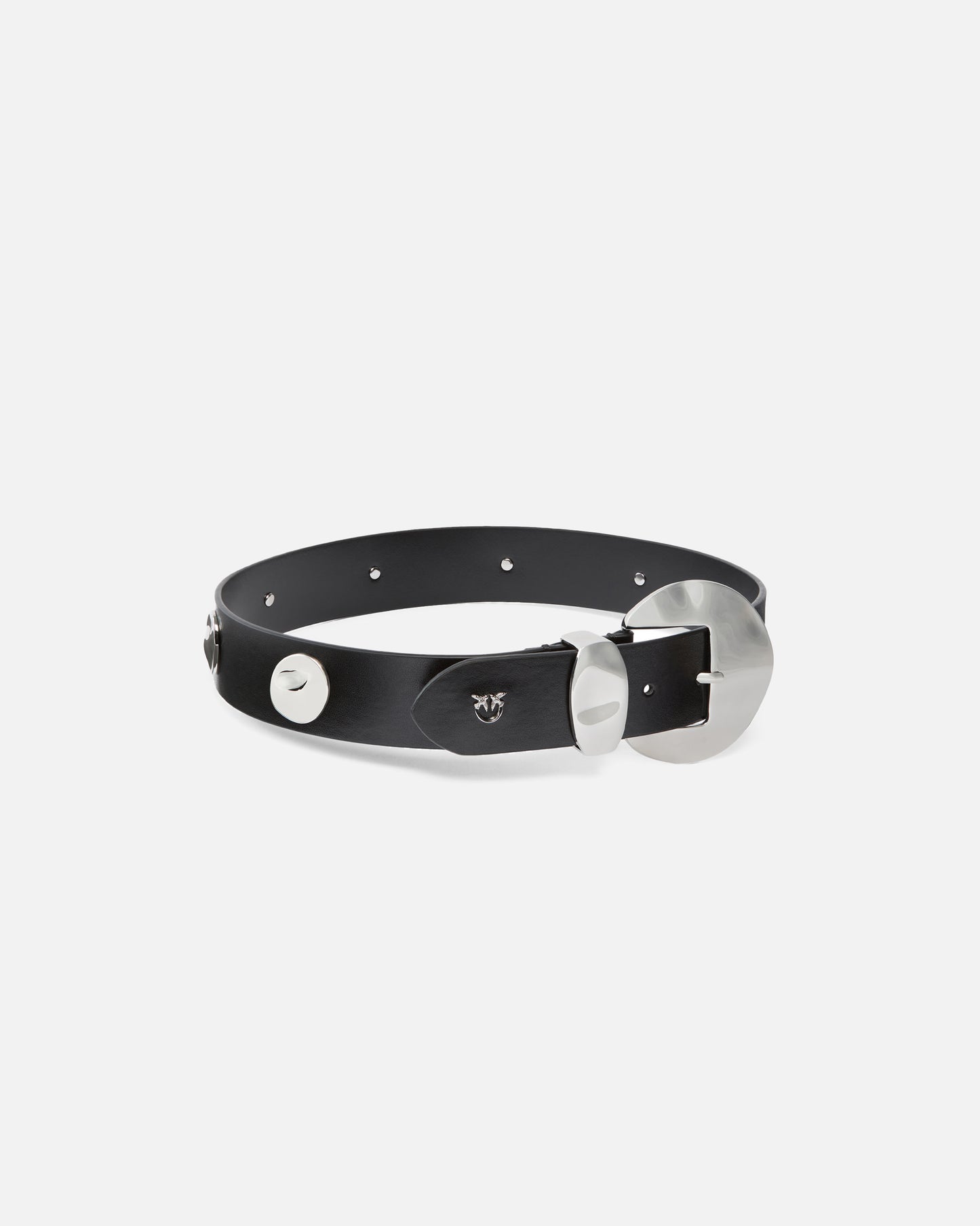 Ceinture cloutée à logo Love Birds  4cm  acte2