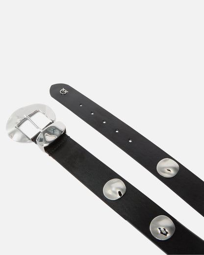Ceinture cloutée à logo Love Birds  4cm  acte2