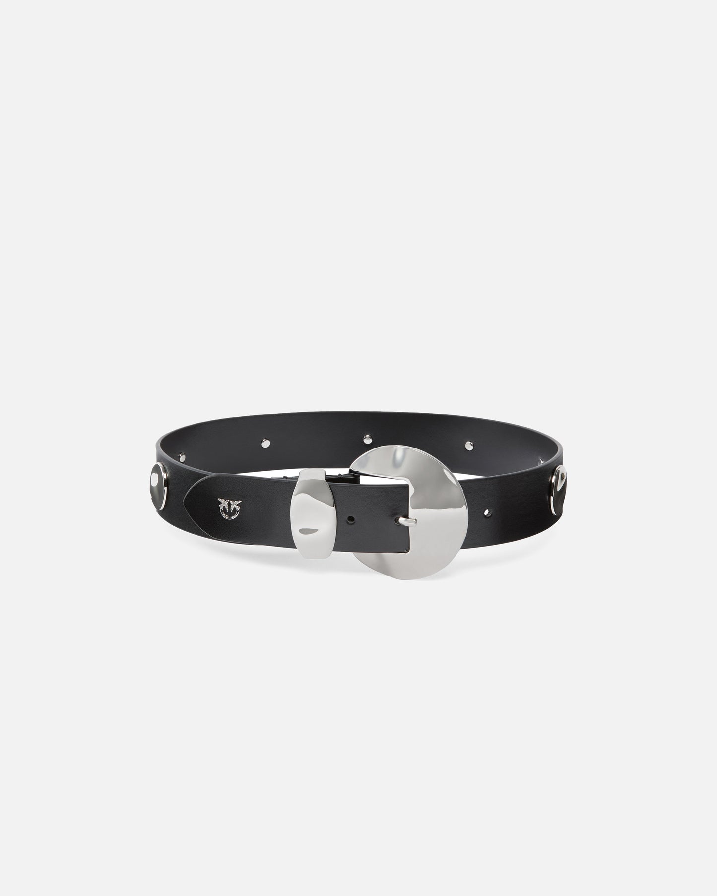 Ceinture cloutée à logo Love Birds  4cm  acte2