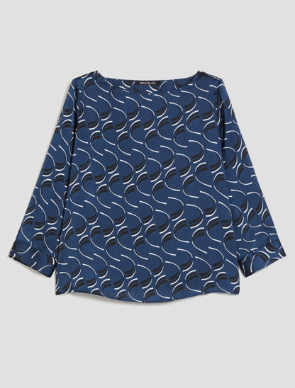 Blouse en satin PENNY BLACK