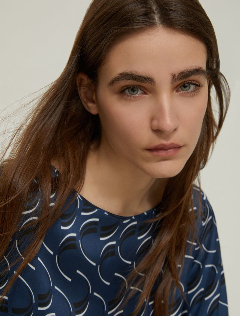 Blouse en satin PENNY BLACK