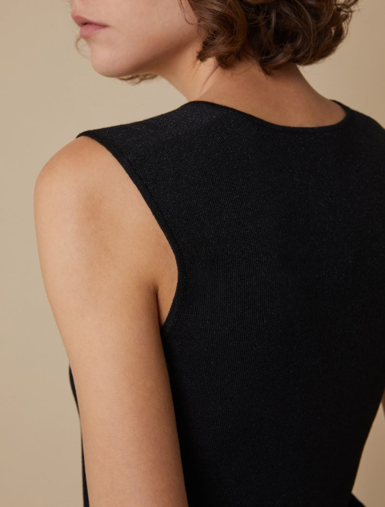 Haut en maille lamée PENNYBLACK