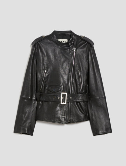 Blouson en cuir PENNY BLACK