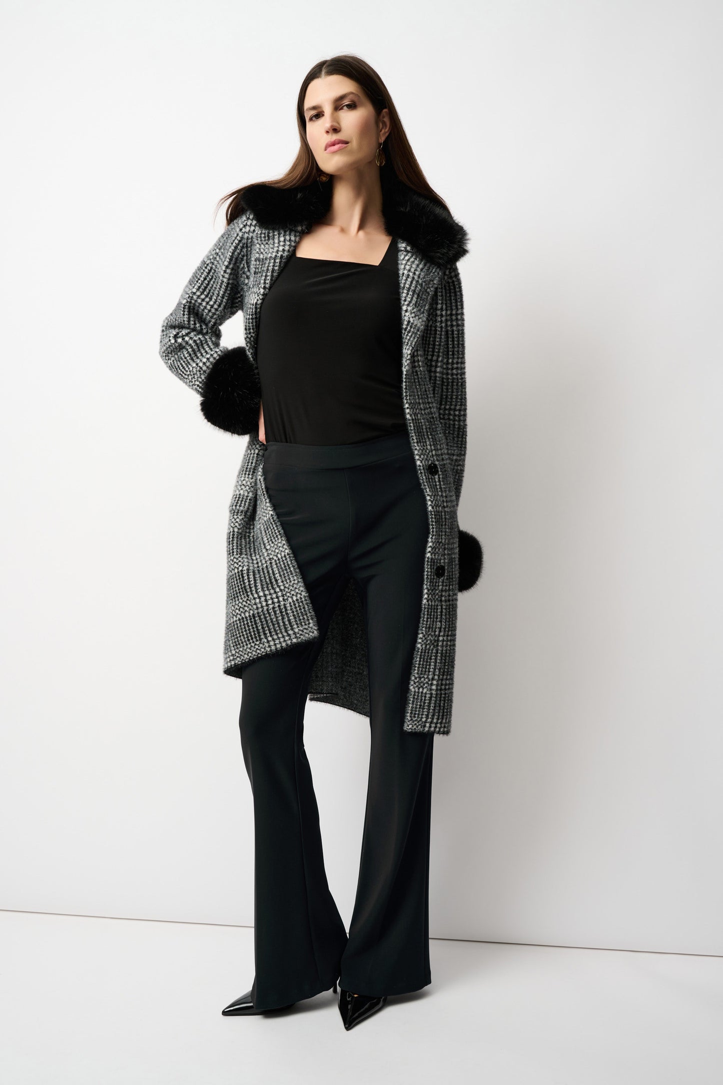 Pantalon évasé JOSEPH RIBKOFF