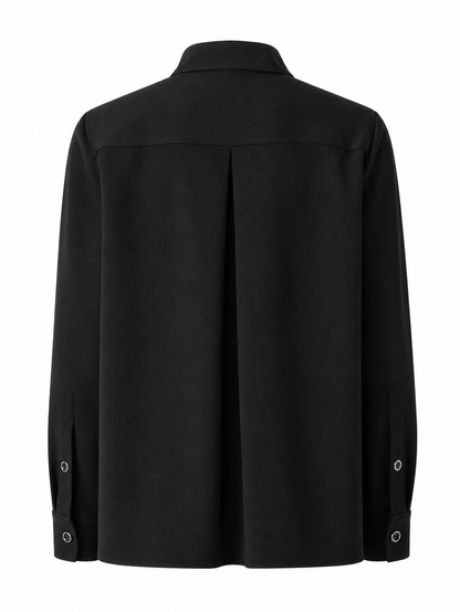 Surchemise Chantal stretch avec poches poitrine  PINKO