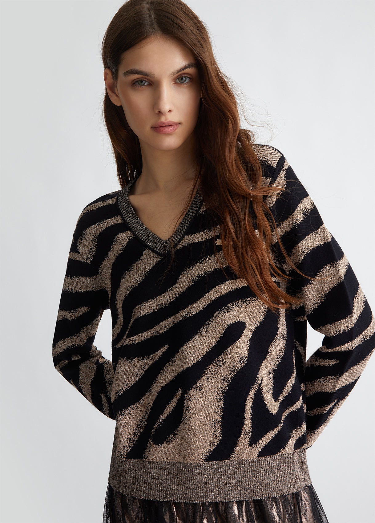 PULL ANIMALIER JACQARD