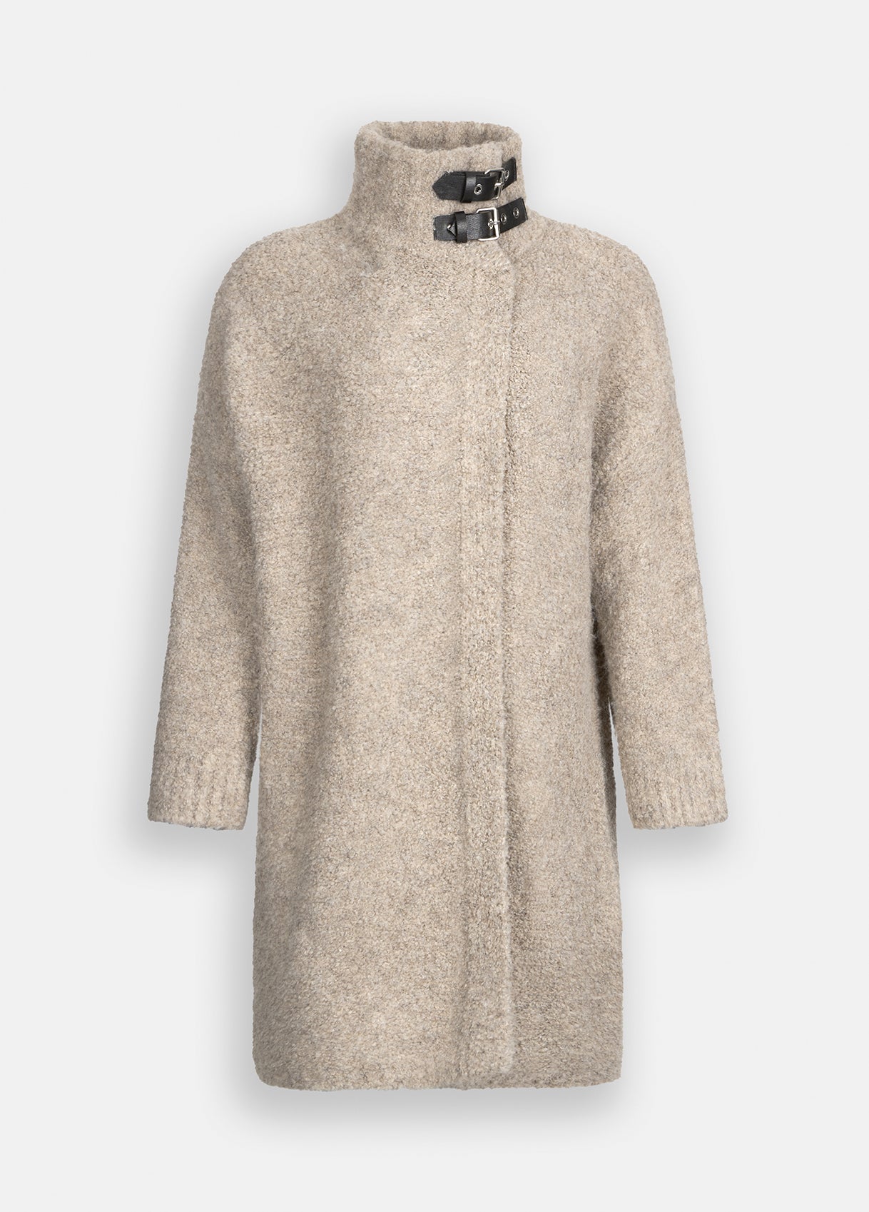Manteau en maille bouclette. acte2