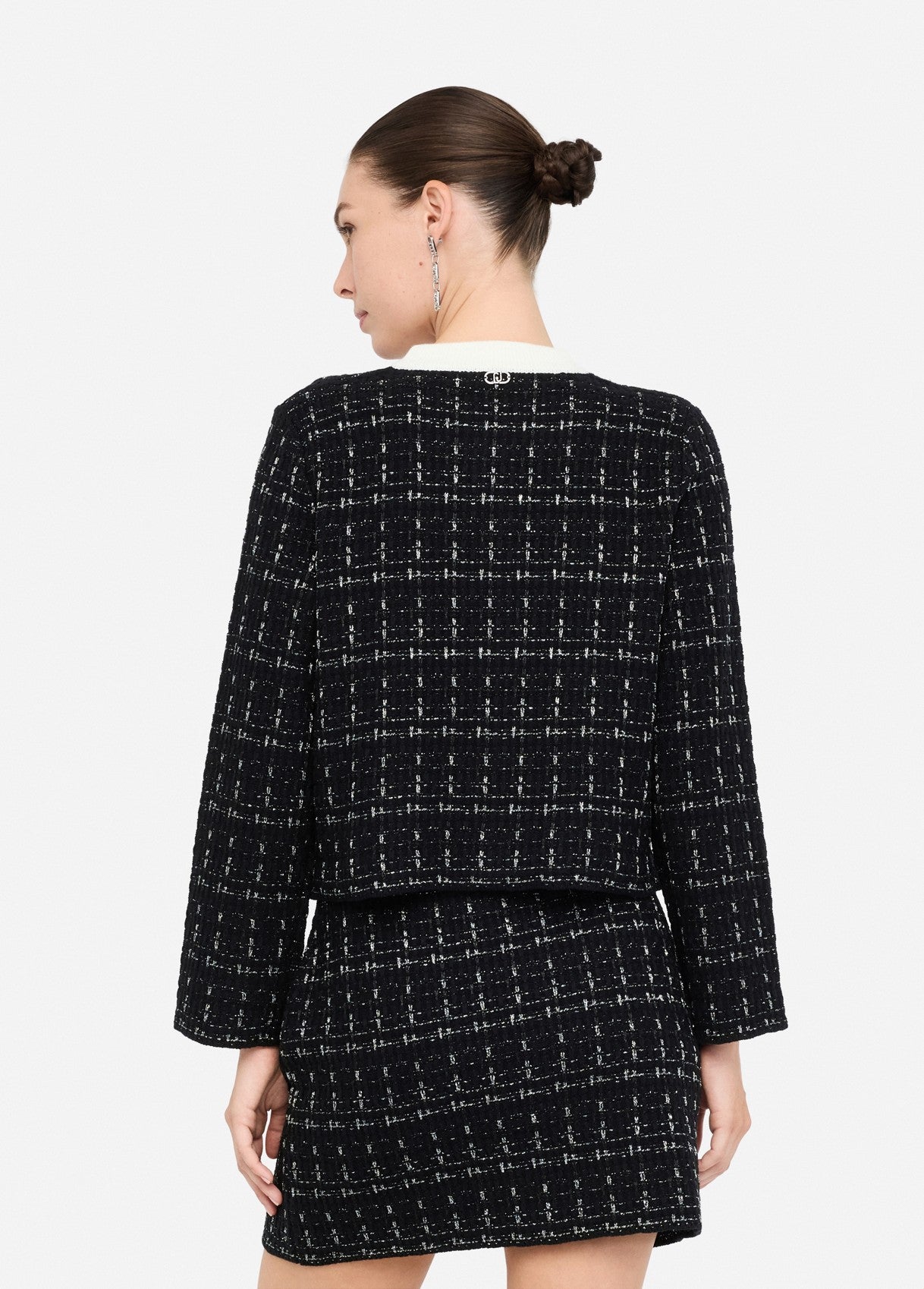 VESTE EN LAINE MELANGEE  acte2