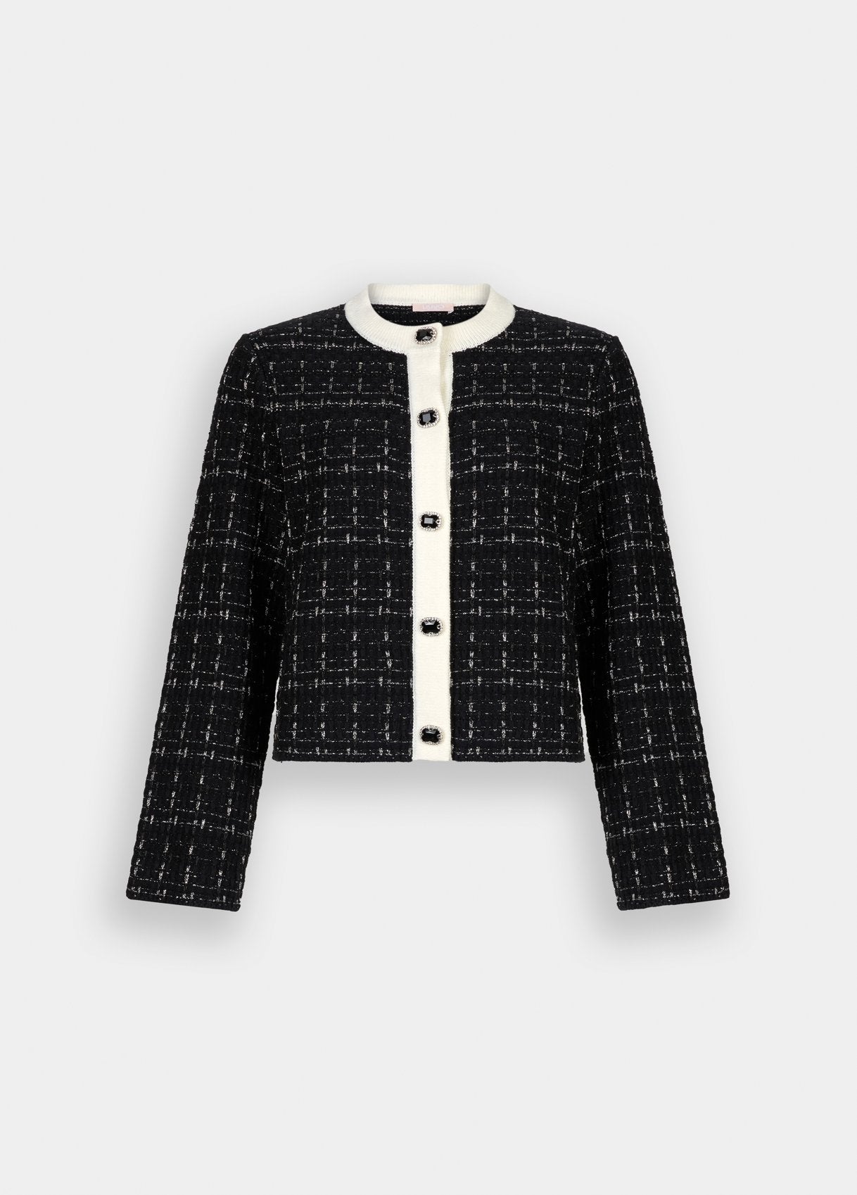 VESTE EN LAINE MELANGEE  acte2