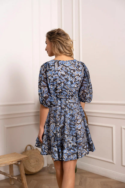 Robe Shana manches bouffantes  ACTE2