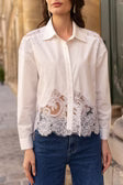 Chemise Araminta en coton brodé  ACTE2