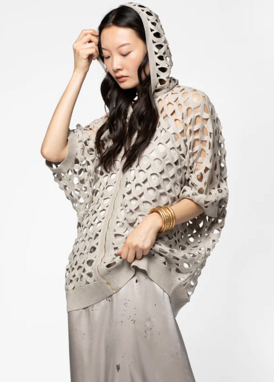 Poncho laine et cachemire  MAX & MOI