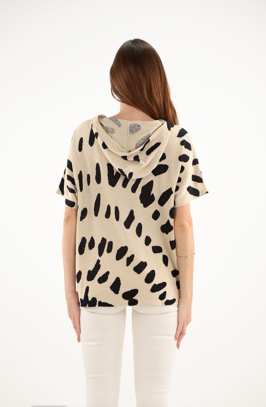 PULL LEIF  avec Capuche éthique   ESTHEME