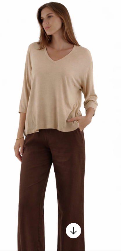 PULL AXEL en SOIE  ESTHEME