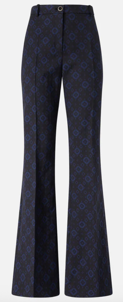 Pantalon à motif géométrique et floral  PINKO
