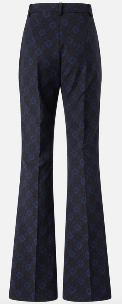 Pantalon à motif géométrique et floral  PINKO