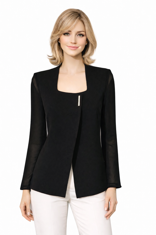 Veste bruni élégante  NENETTE