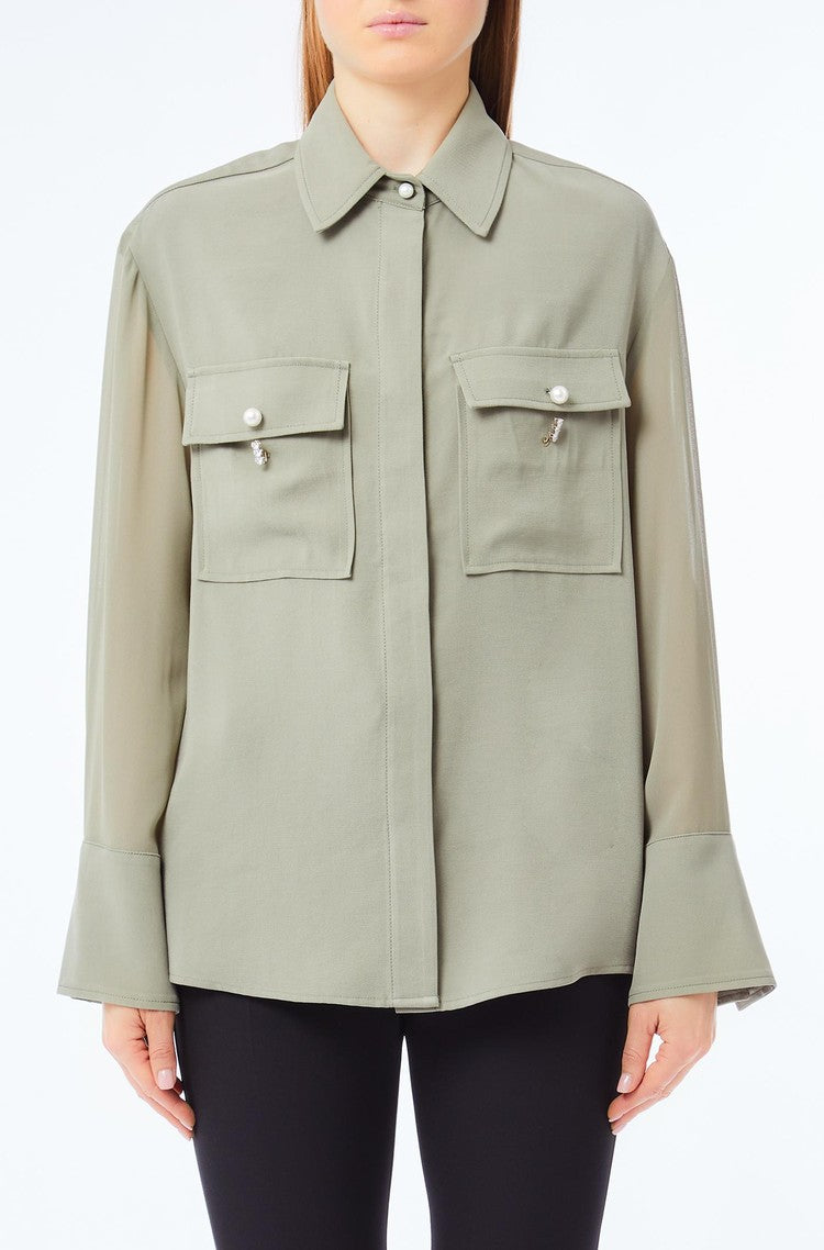 CHEMISE EN MELANGE VISCOSE  acte2