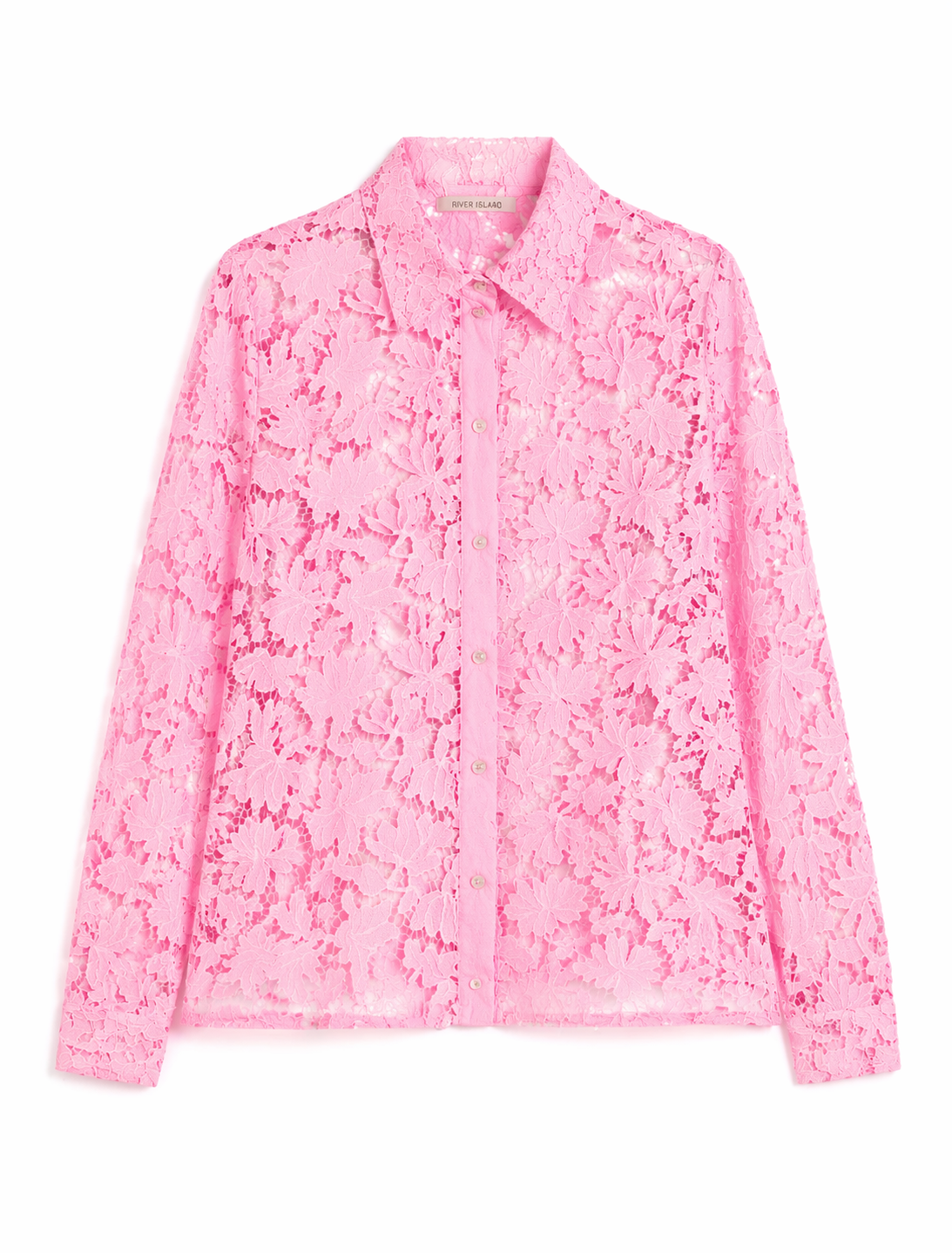 chemise geranio en coton brodée à oeillets PENNYBLACK